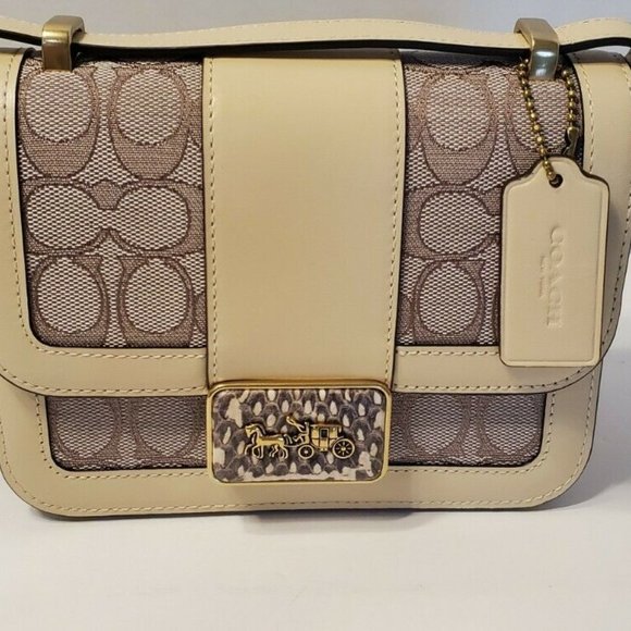Coach Bags Coach Alie Shoulder Bag In Signature Jacquard With